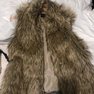 Furry vest